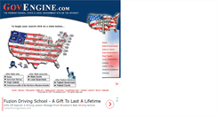 Desktop Screenshot of govengine.com